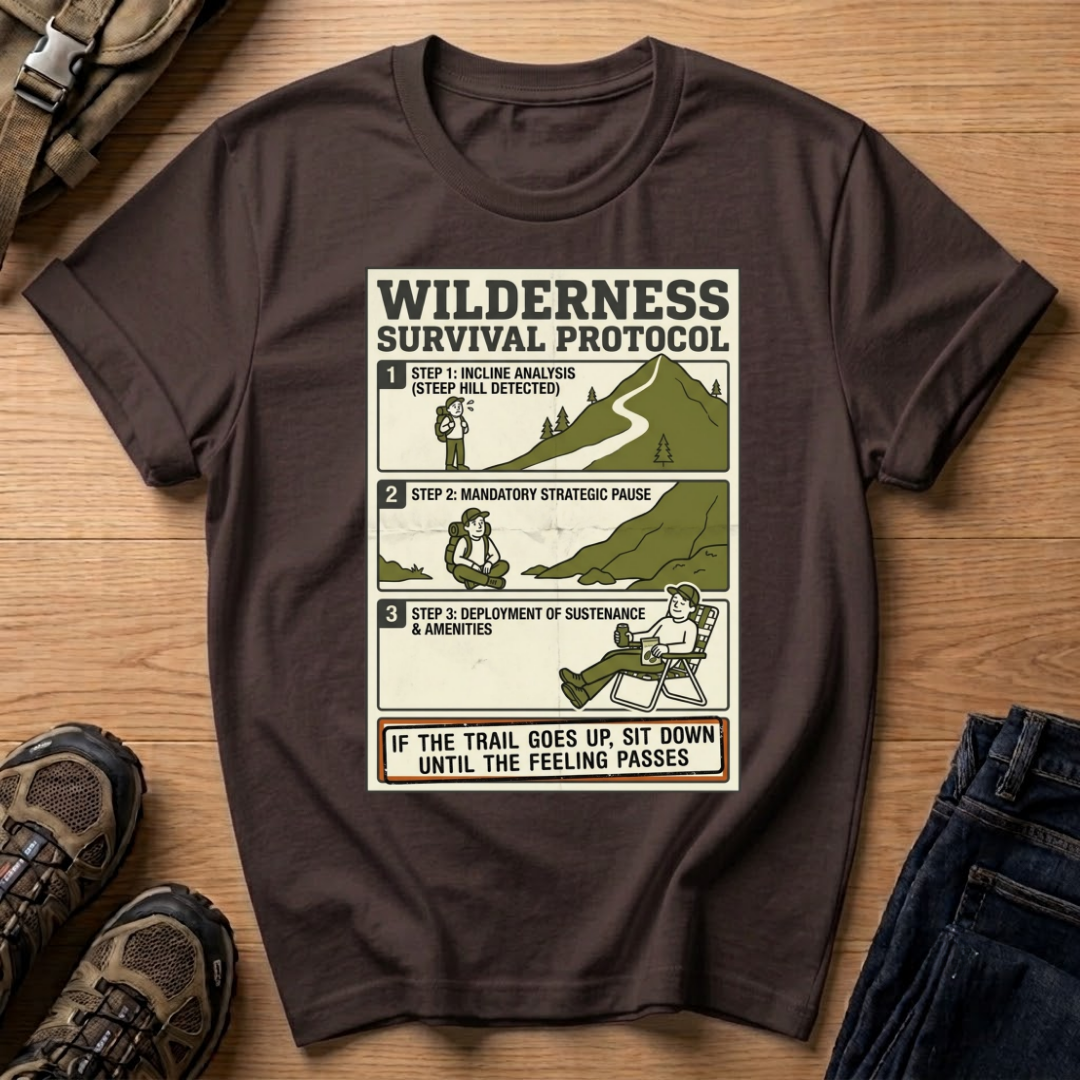 Wilderness Survival Protocol T‑Shirt