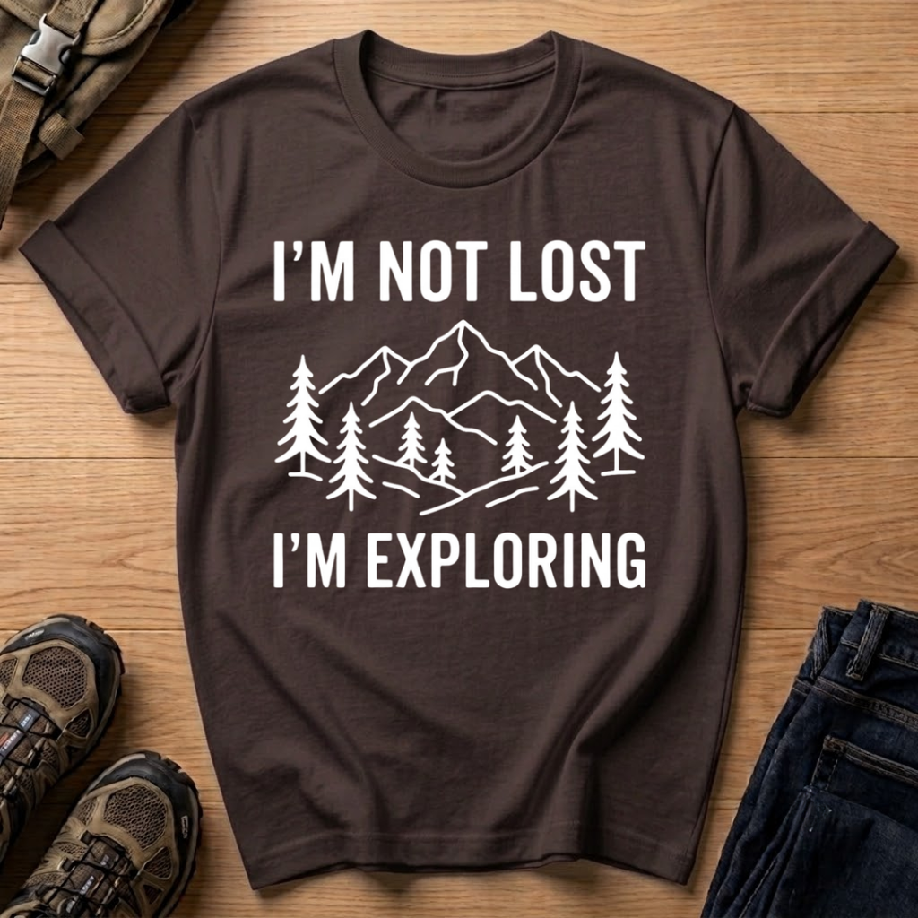 I'm Not Lost I'm Exploring T-Shirt