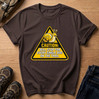 "Caution: Will Stop For Every Single Dog On The Trail" T-Shirt