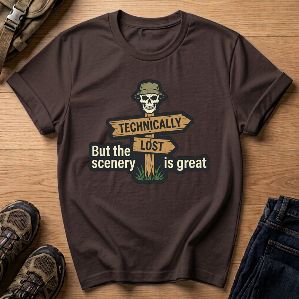 Technically Lost But the Scenery Is Great T-Shirt