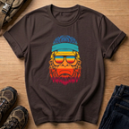 Retro Sunset Sasquatch T-Shirt