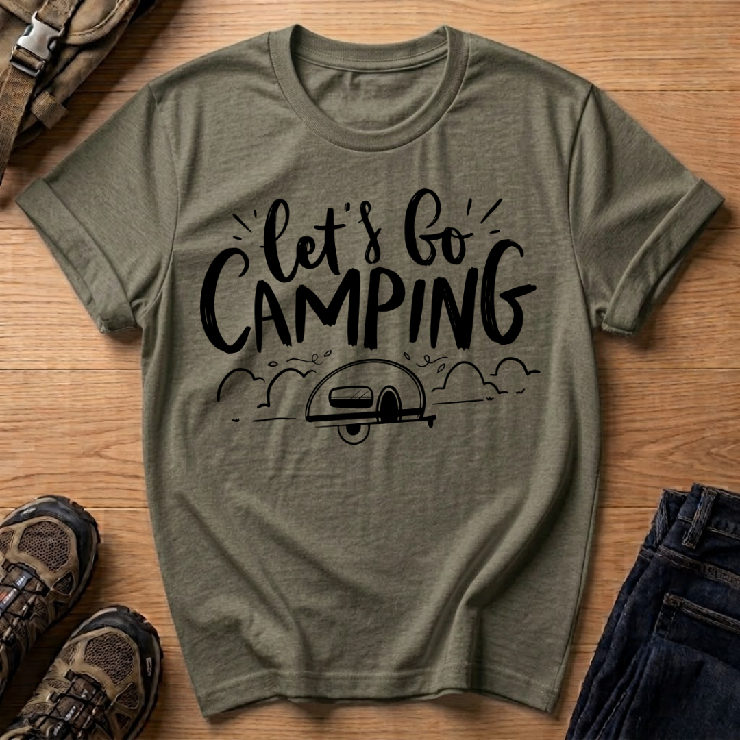 Camping Because Therapy Is Expensive T-Shirt