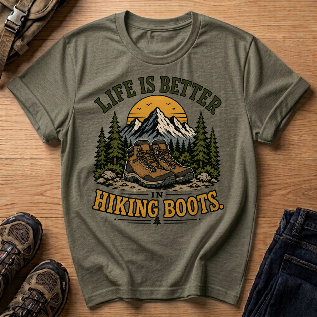 Life Is Better In Hiking T-Shirt