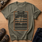 Hiker Stamina Facts T-Shirt