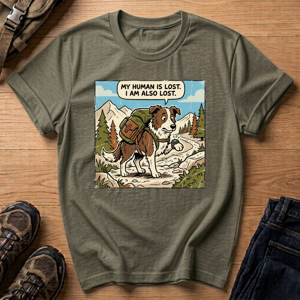 Lost Hiker Dog T-Shirt