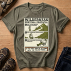 Wilderness Survival Protocol T‑Shirt