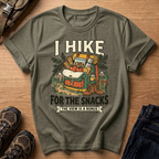 I Hike for the Snacks T-Shirt
