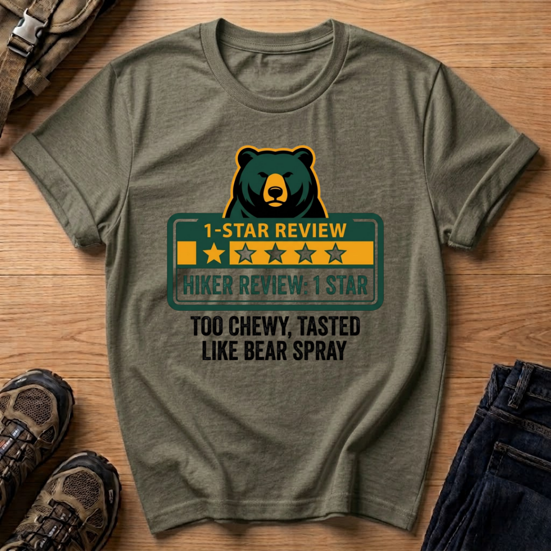 1-Star Hiker Review T-Shirt
