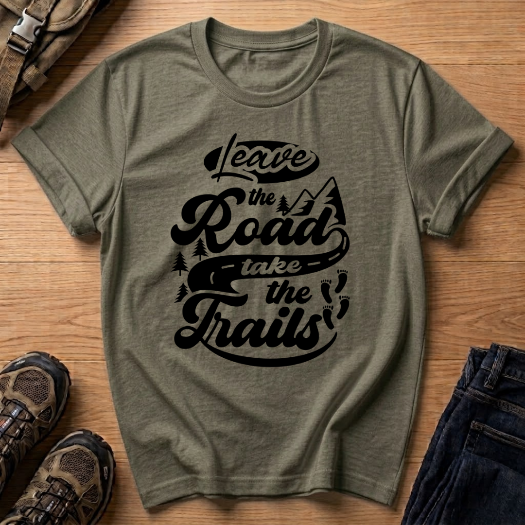 Leave the Road Take the Trails T-Shirt