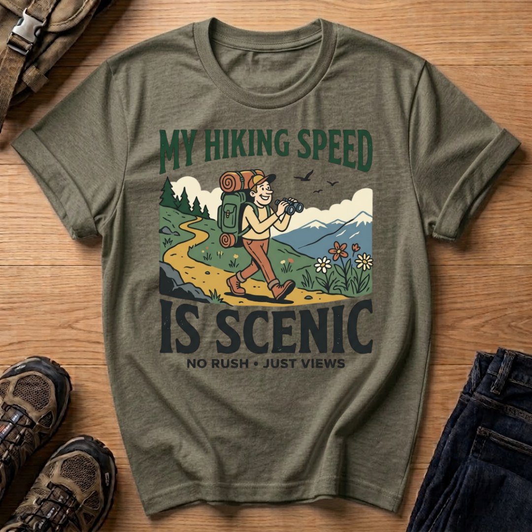 My Hiking Speed Is Scenic T-Shirt
