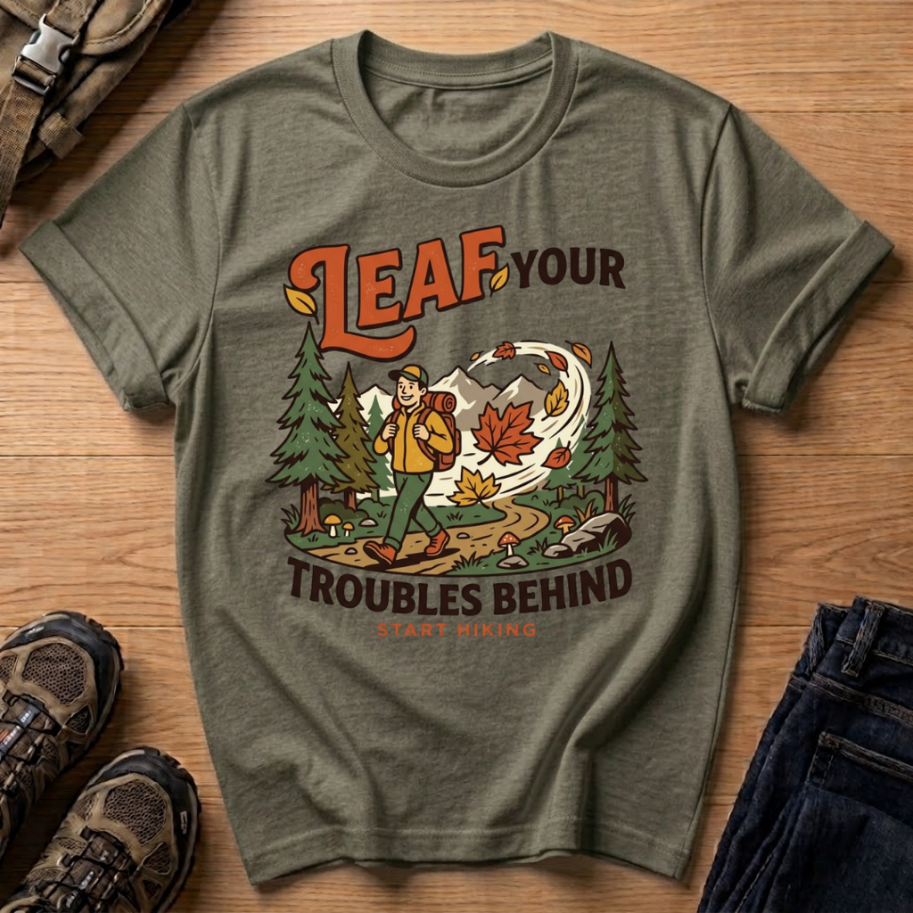 Leaf Your Troubles Behind T-Shirt
