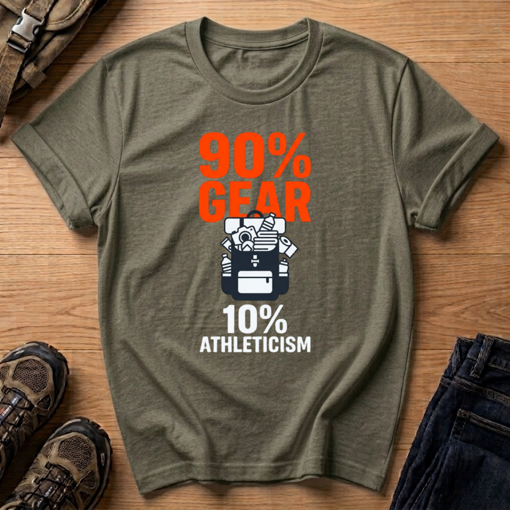 90% Gear 10% Athleticism T-Shirt