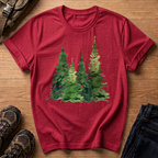 Pine Forest Watercolor T-Shirt