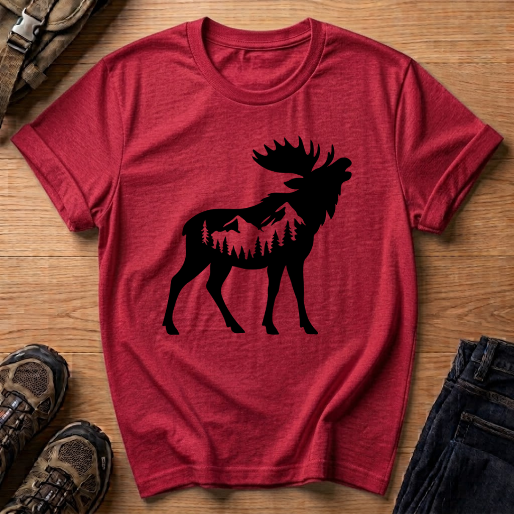 Moose Silhouette T-Shirt