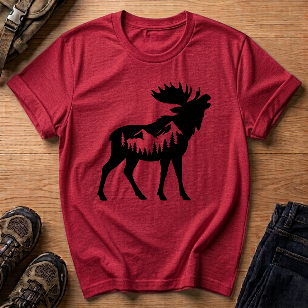 Moose Silhouette T-Shirt