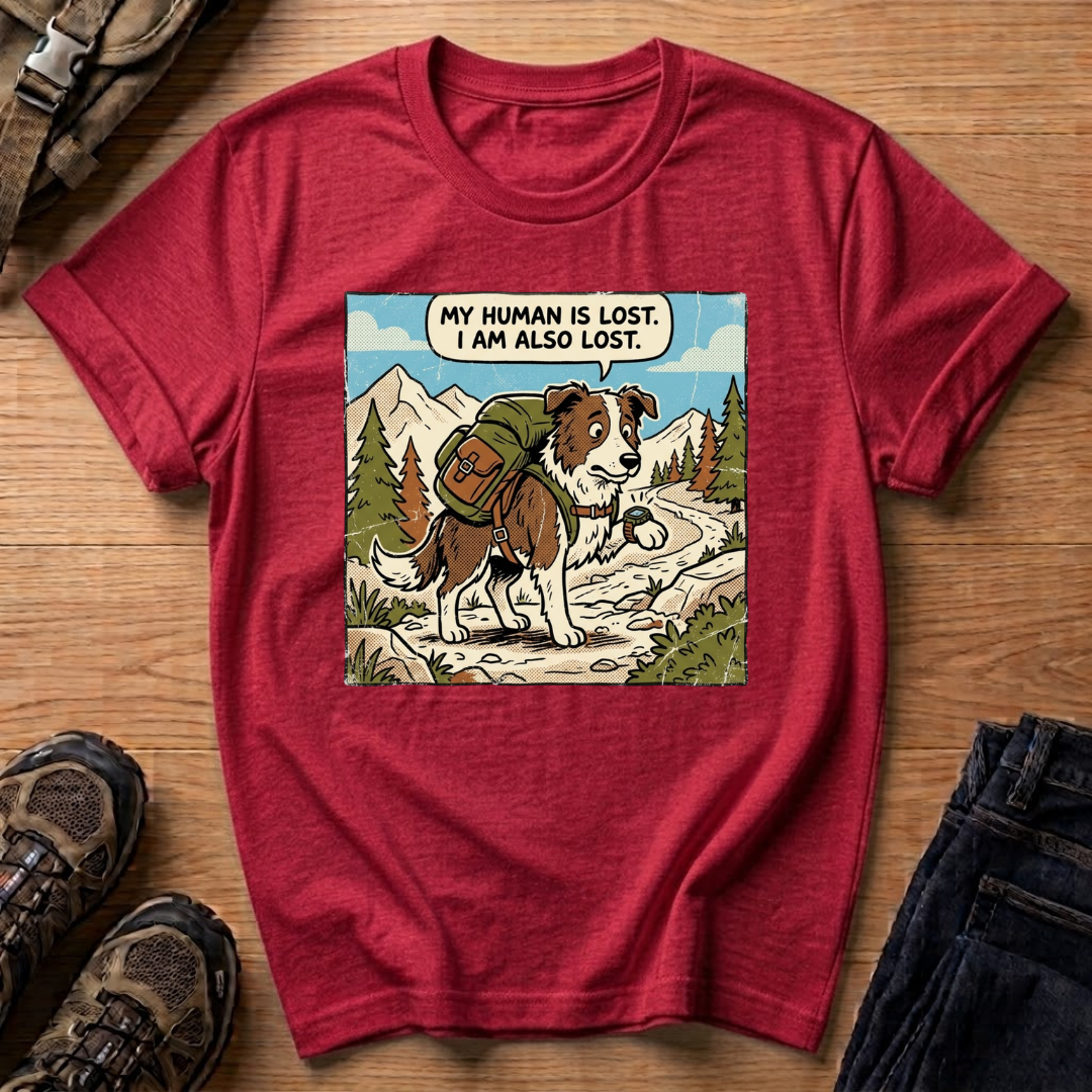 Lost Hiker Dog T-Shirt