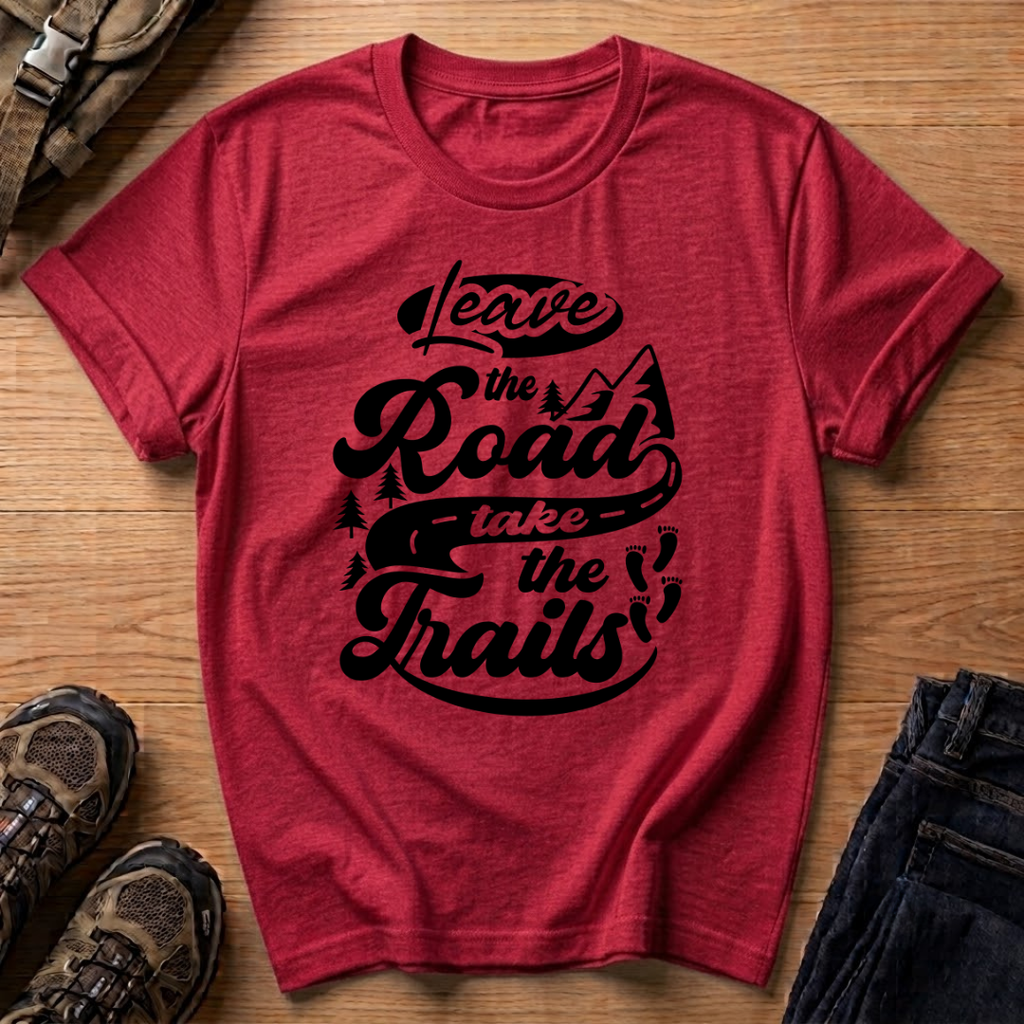 Leave the Road Take the Trails T-Shirt