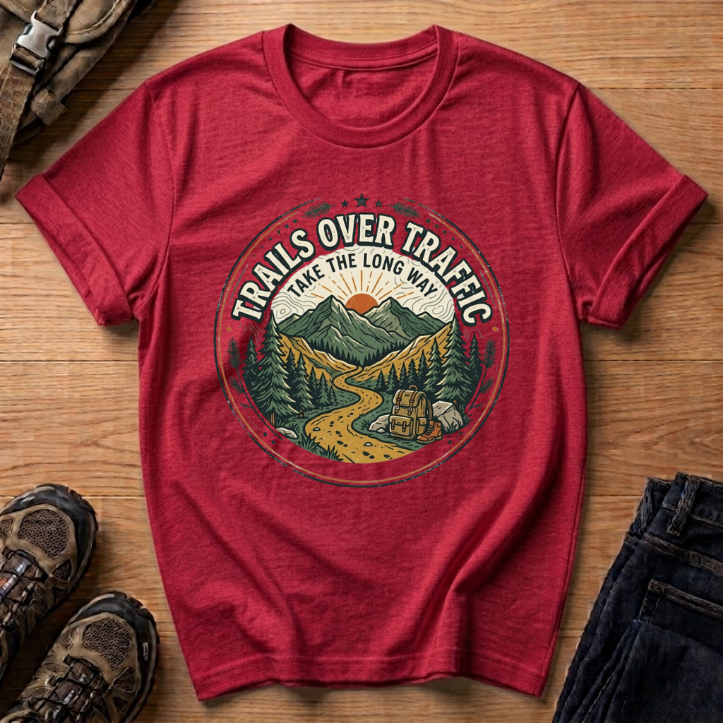 Trails Over Traffic T-Shirt