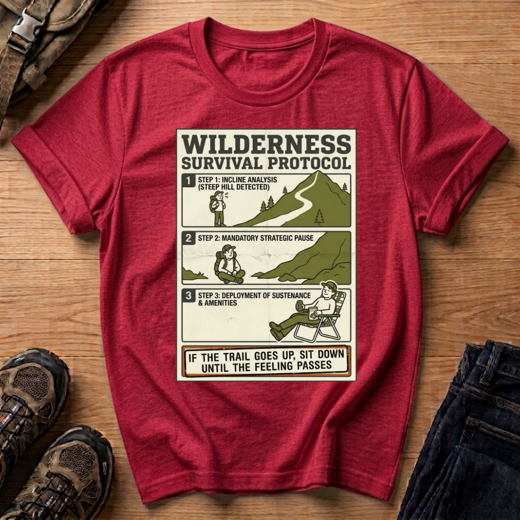 Wilderness Survival Protocol T‑Shirt