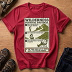 Wilderness Survival Protocol T‑Shirt
