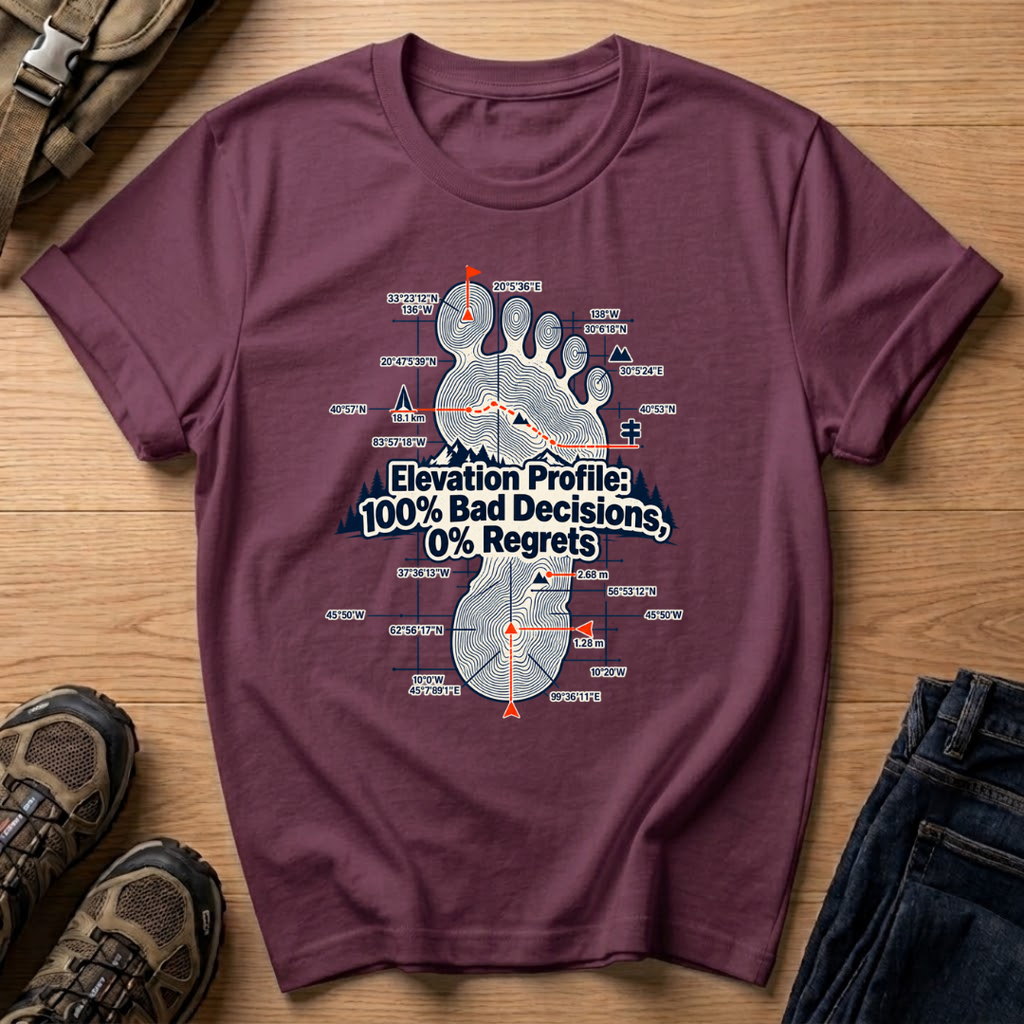 Elevation Profile T-Shirt