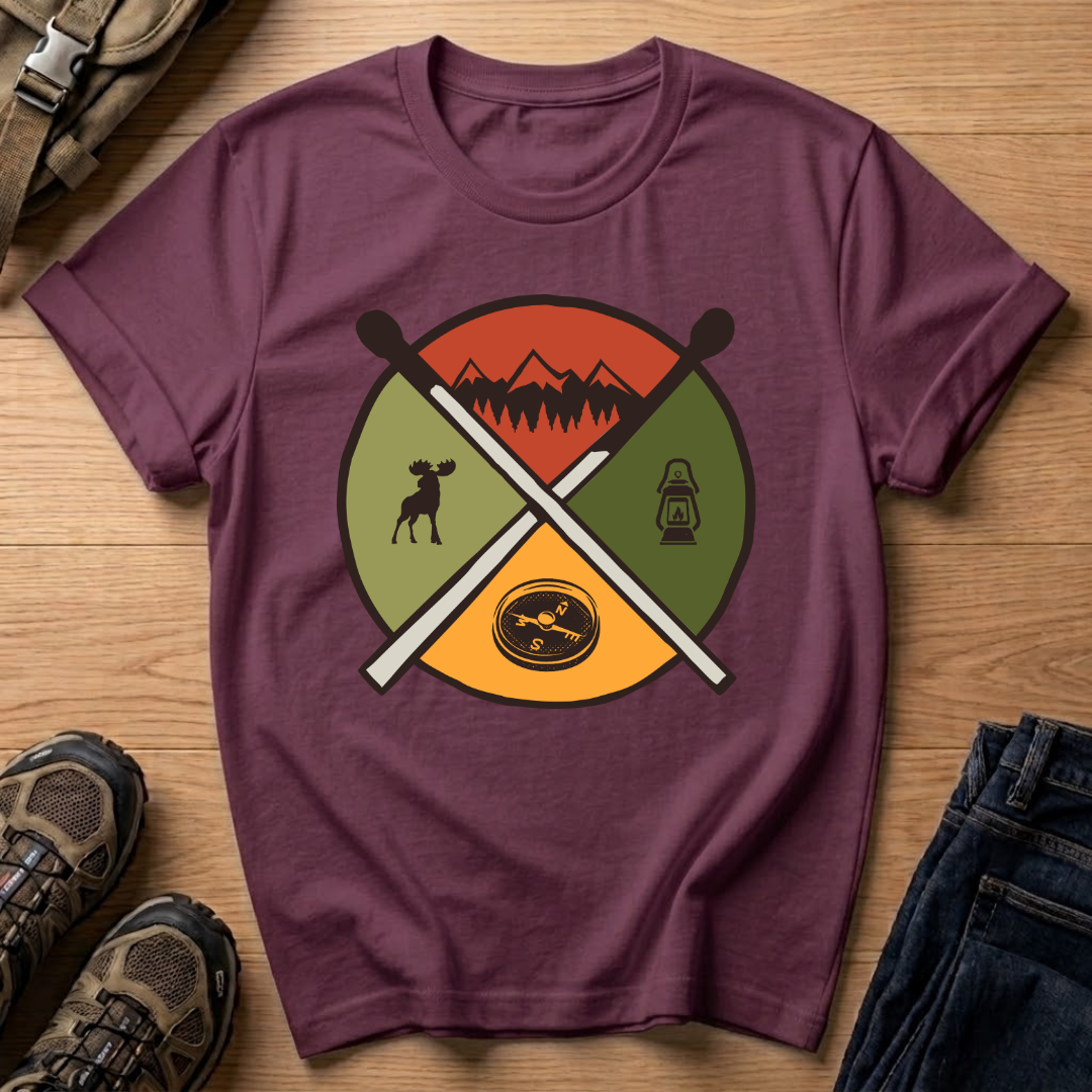 Hiking Graphic T‑Shirt