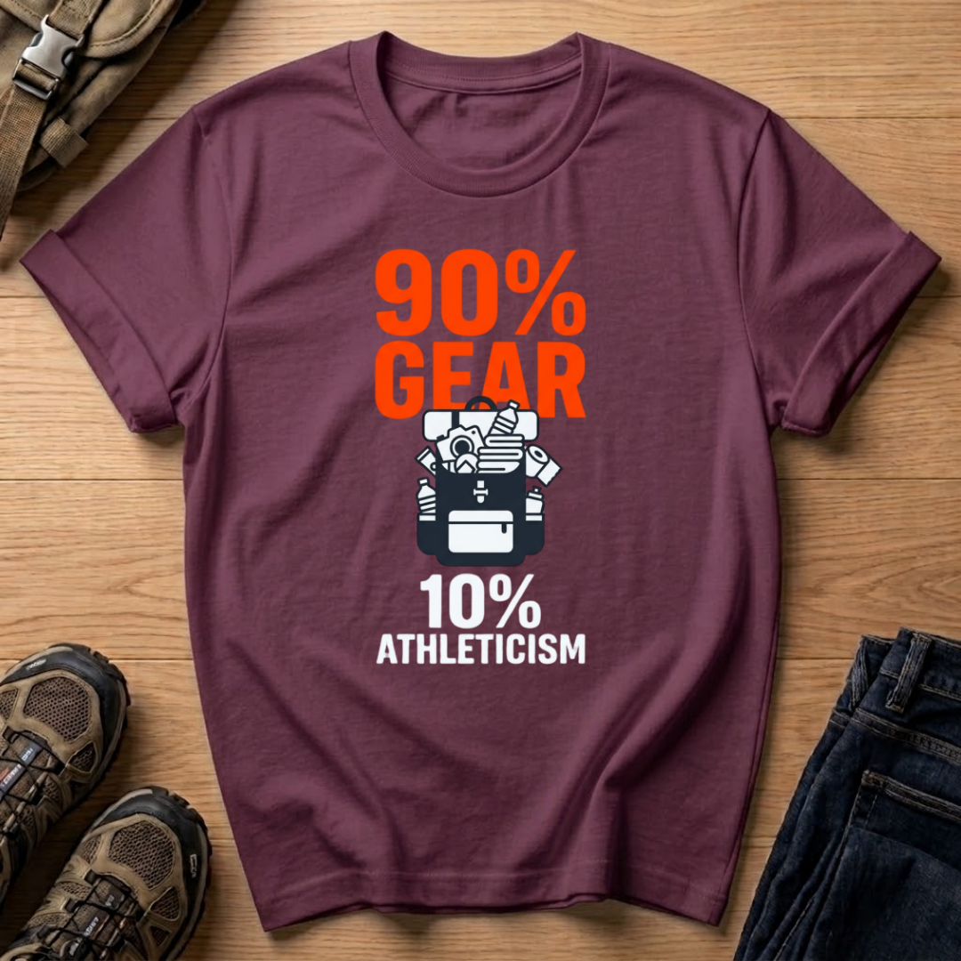 90% Gear 10% Athleticism T-Shirt