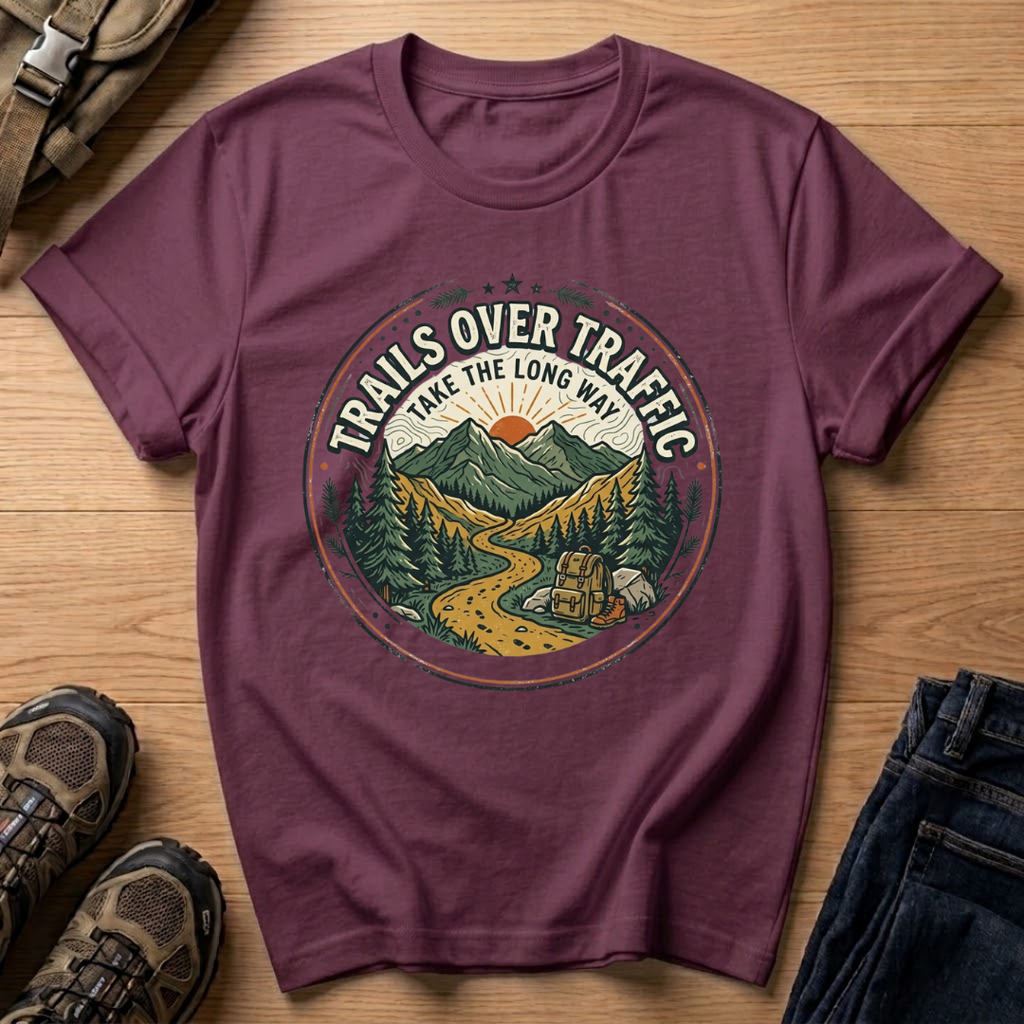 Trails Over Traffic T-Shirt