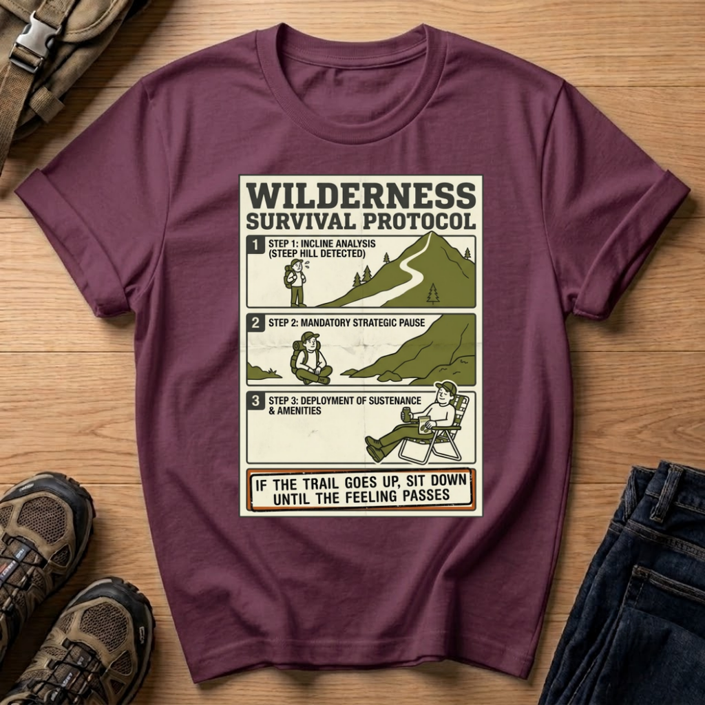 Wilderness Survival Protocol T‑Shirt