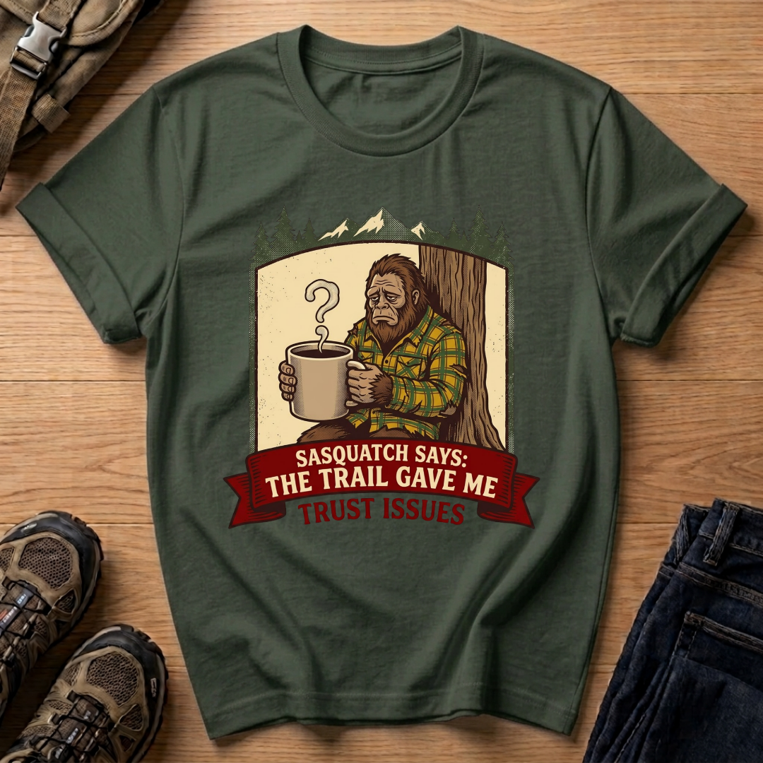 Sasquatch Says T-Shirt