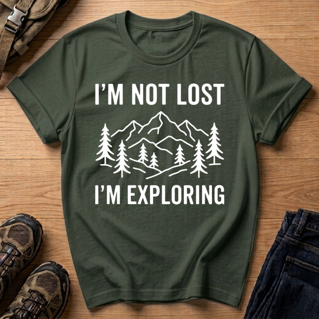 I'm Not Lost I'm Exploring T-Shirt