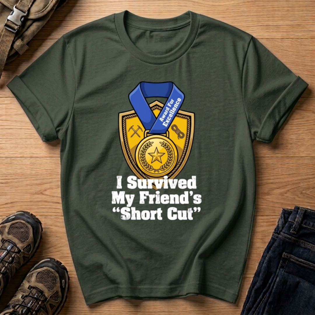 I Survived My Friend’s Short Cut T-Shirt