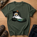 Hiking Boot Graphic T-Shirt
