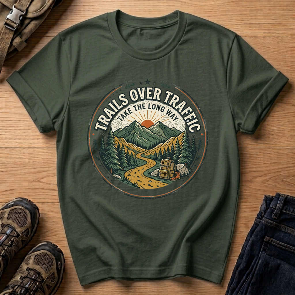 Trails Over Traffic T-Shirt