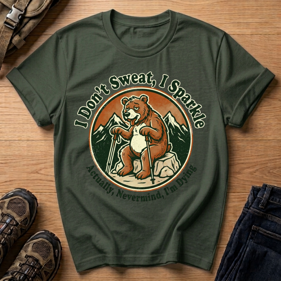 I Don't Sweat, I Sparkle T-Shirt