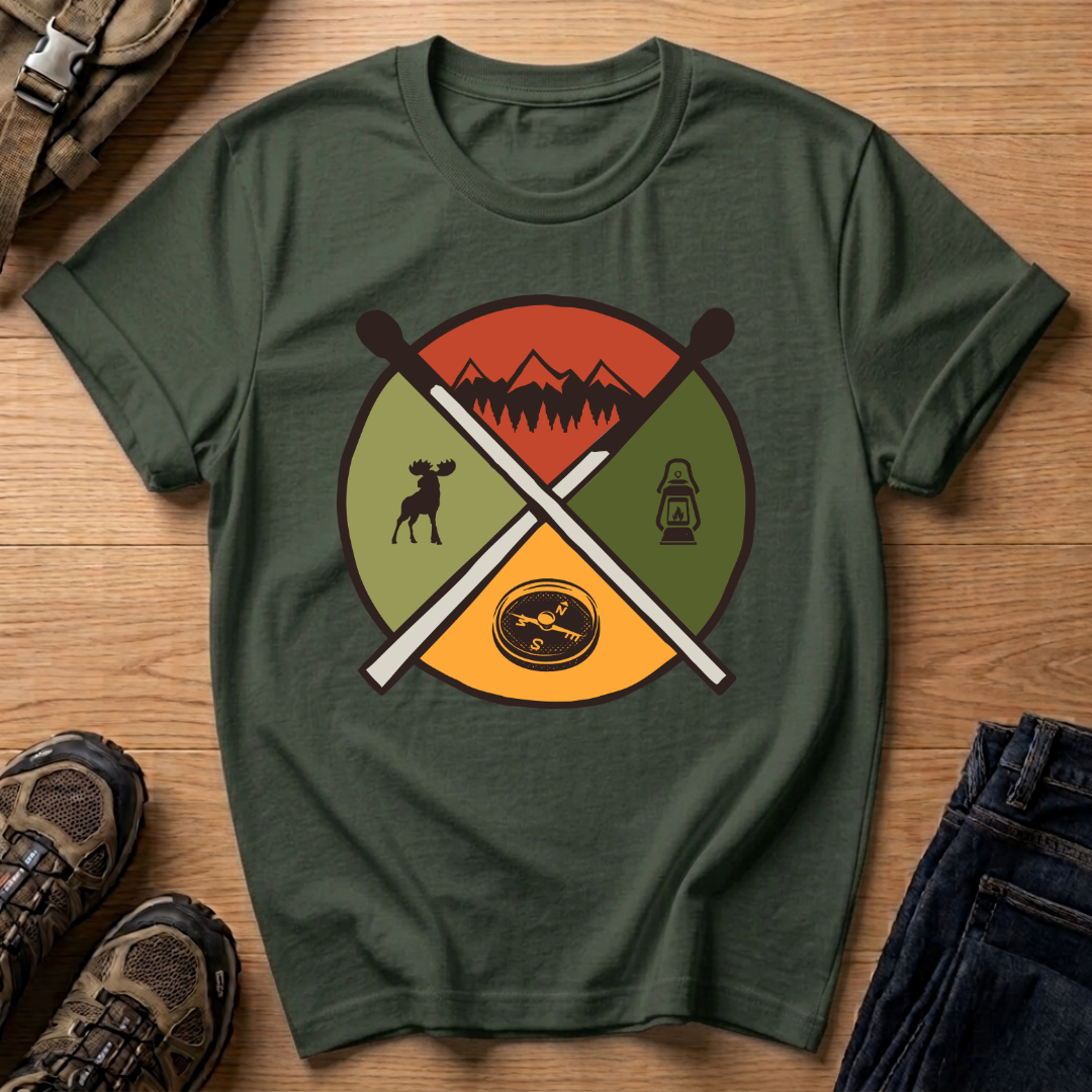 Hiking Graphic T‑Shirt
