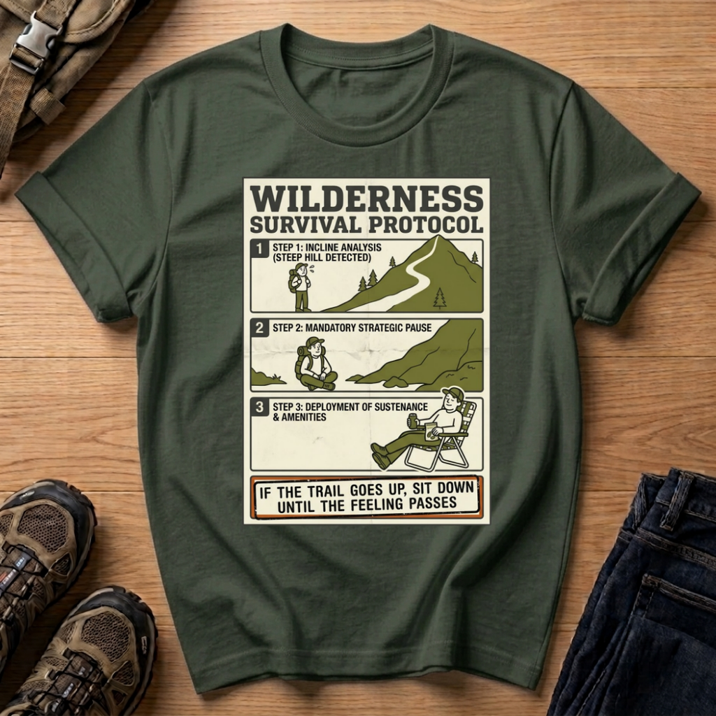 Wilderness Survival Protocol T‑Shirt