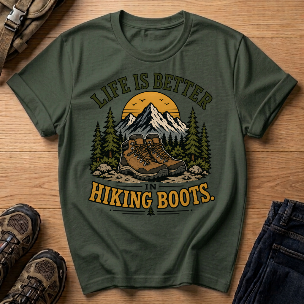 Life Is Better In Hiking T-Shirt