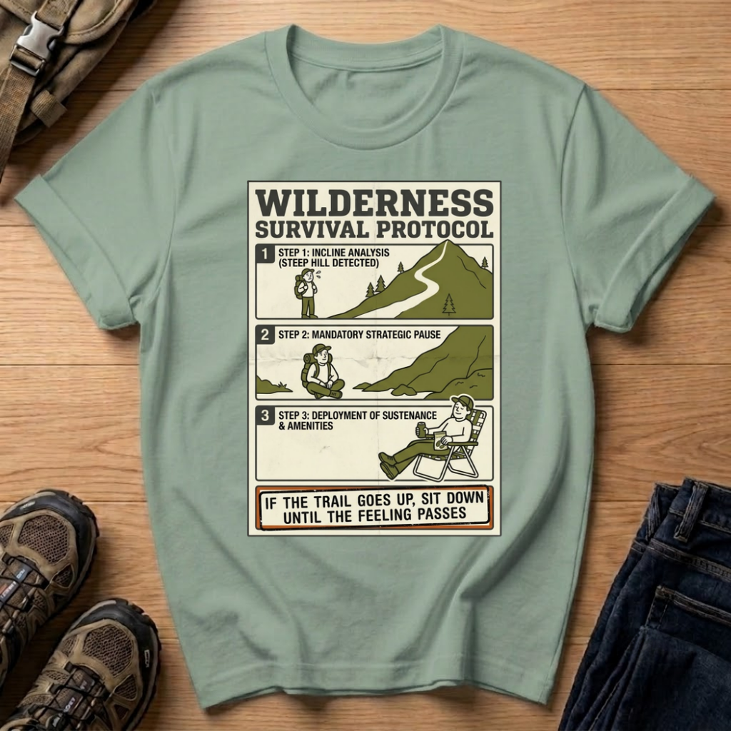 Wilderness Survival Protocol T‑Shirt