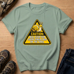 "Caution: Will Stop For Every Single Dog On The Trail" T-Shirt