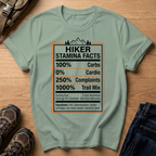 Hiker Stamina Facts T-Shirt