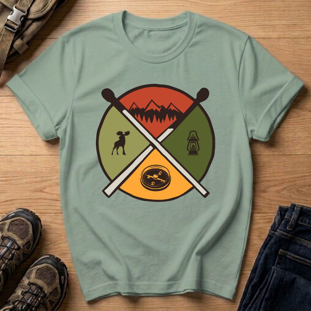 Hiking Graphic T‑Shirt