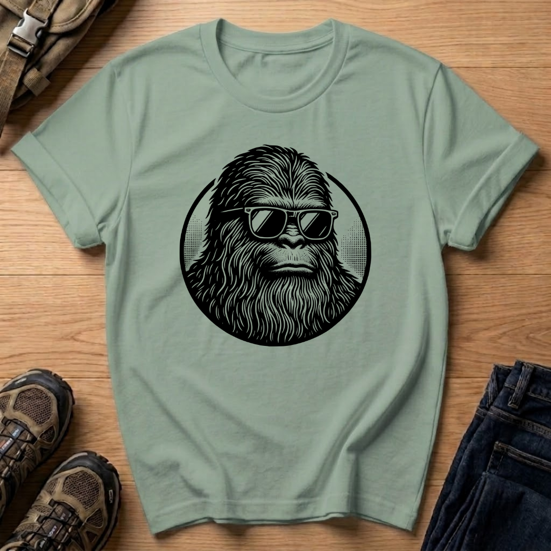 Bigfoot Sunglasses T‑Shirt