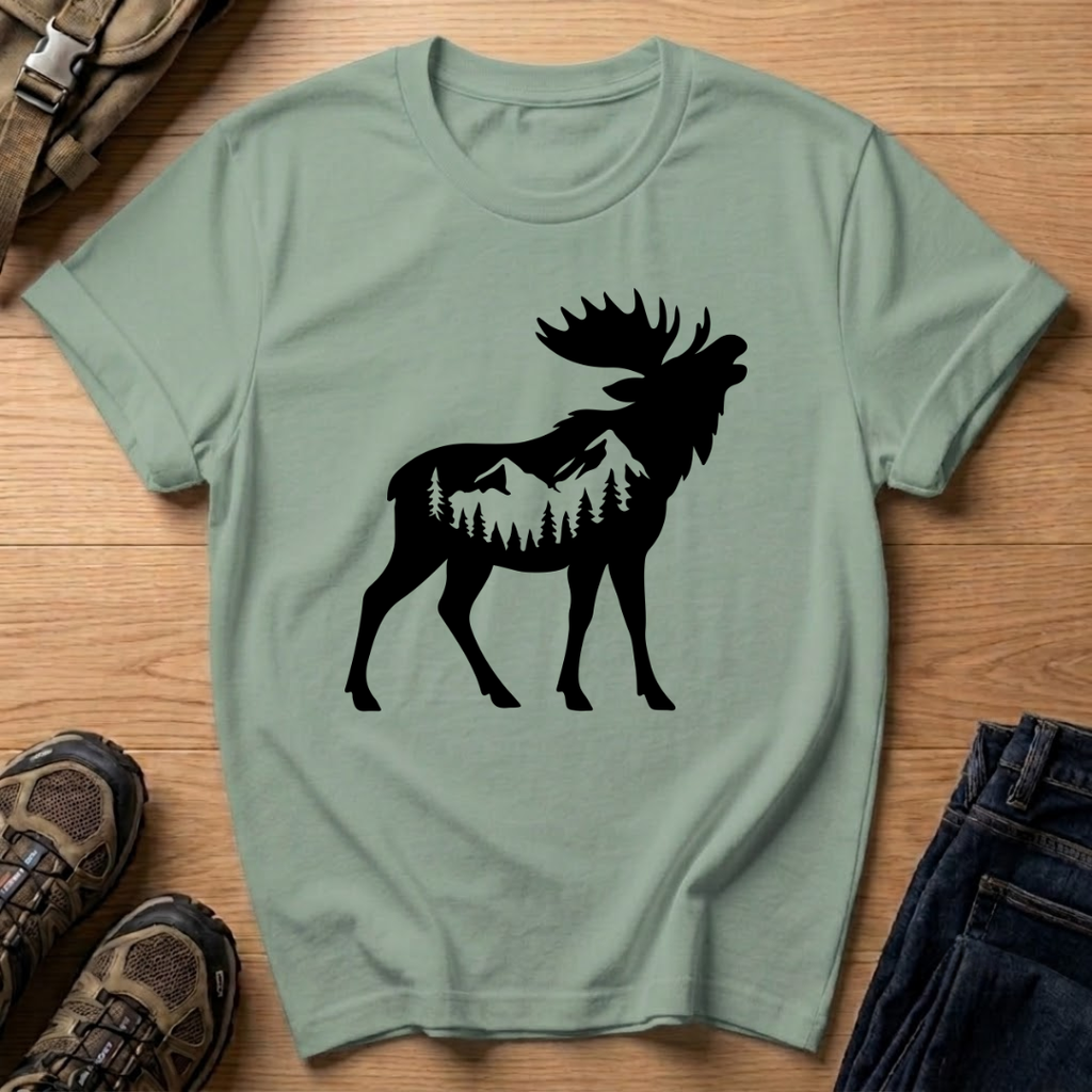 Moose Silhouette T-Shirt