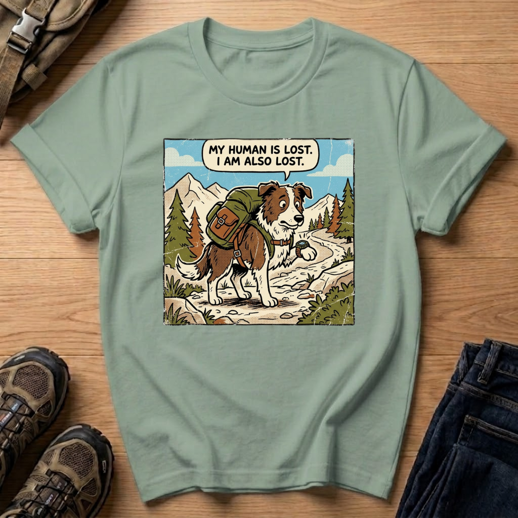 Lost Hiker Dog T-Shirt