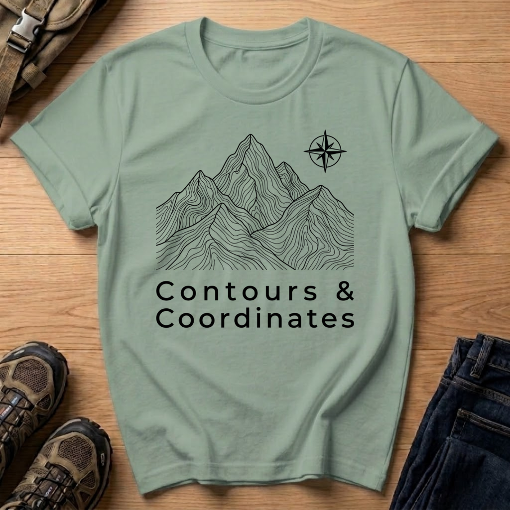 Contours & Coordinates T-Shirt