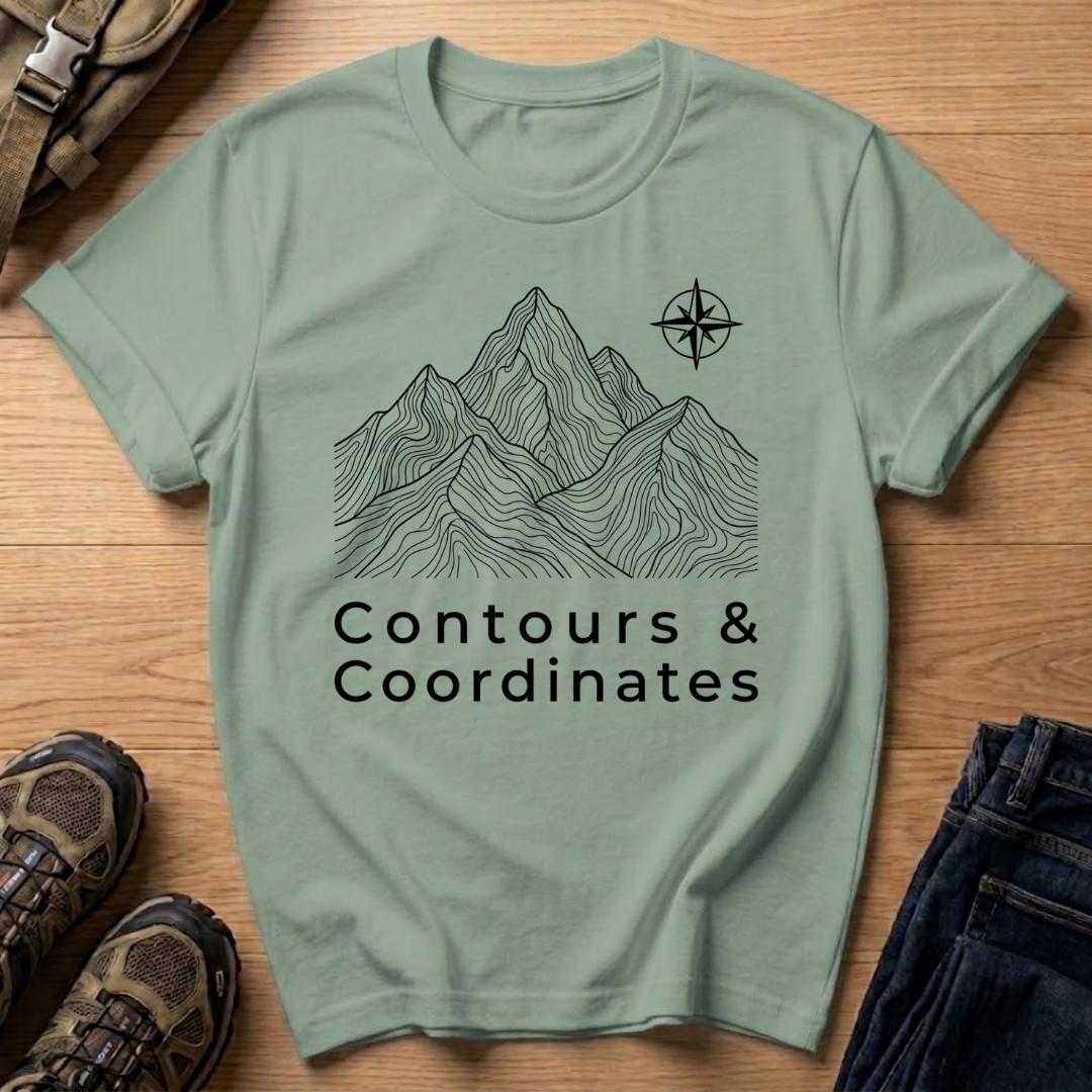 Contours & Coordinates T-Shirt