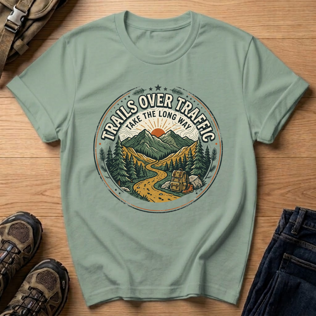 Trails Over Traffic T-Shirt