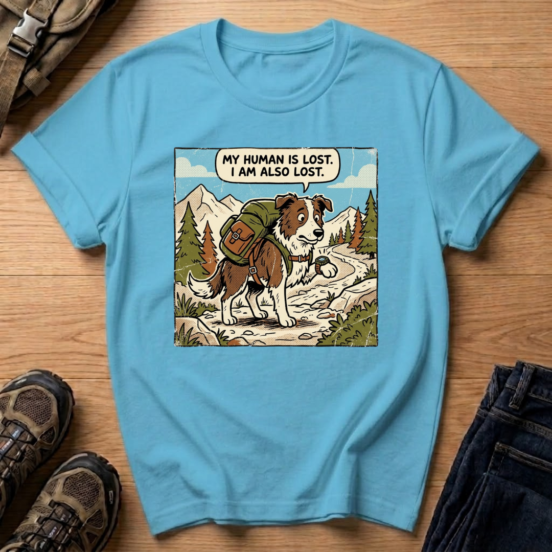 Lost Hiker Dog T-Shirt