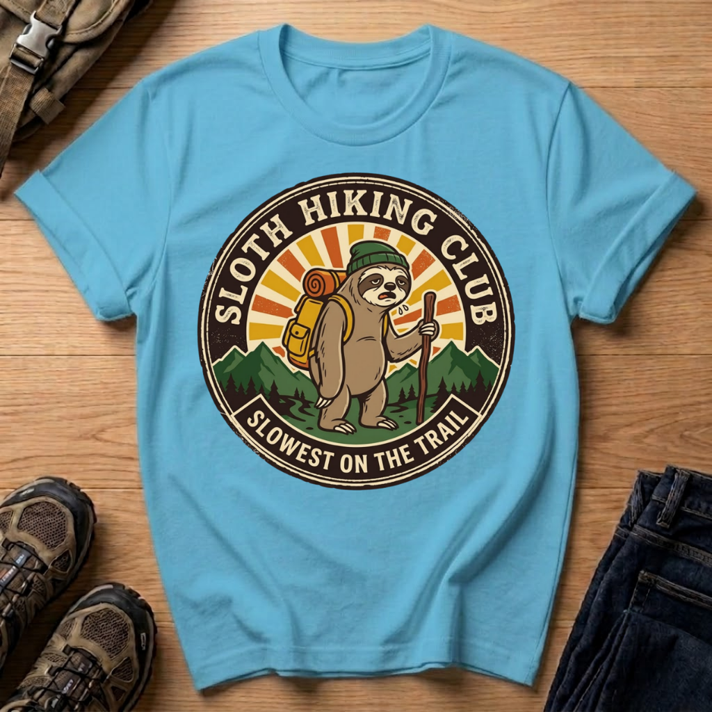 Sloth Hiking Club T-Shirt
